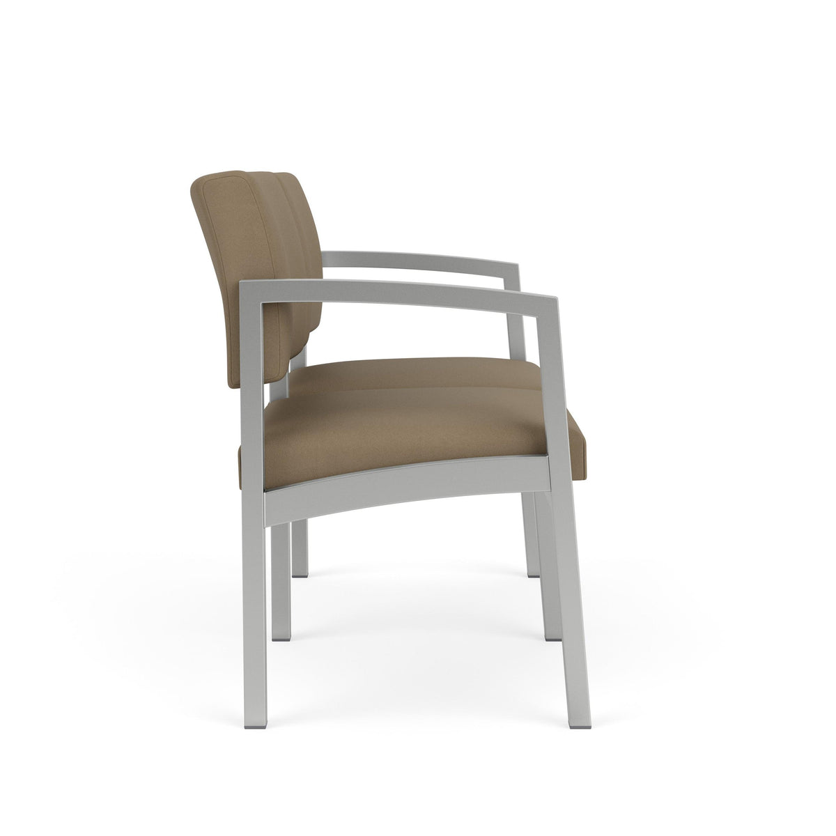 Lenox Steel Waiting Reception 2 Seat Tandem Seating Metal Frame No Center Arm