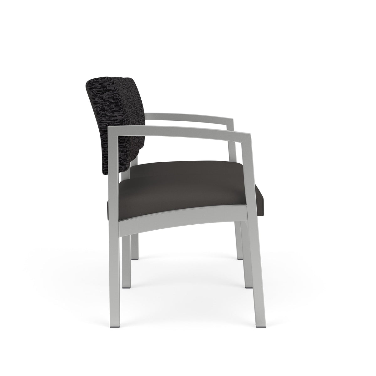 Lenox Steel Waiting Reception 2 Seat Tandem Seating Metal Frame No Center Arm