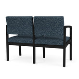 Lenox Steel Waiting Reception 2 Seat Tandem Seating Metal Frame