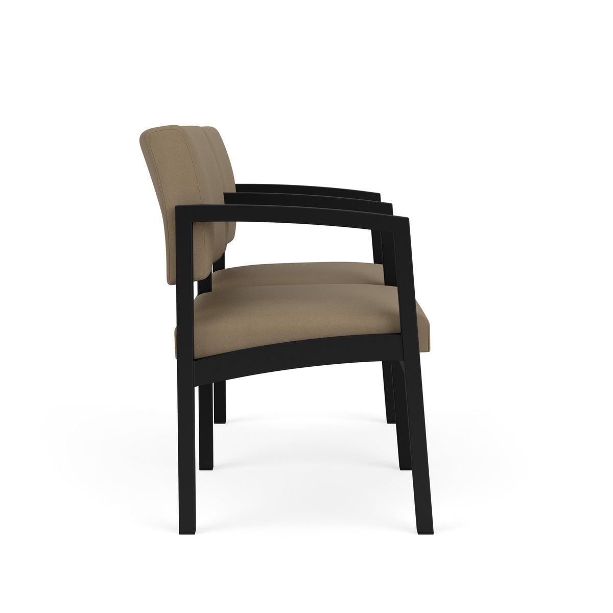 Lenox Steel Waiting Reception 2 Seat Tandem Seating Metal Frame