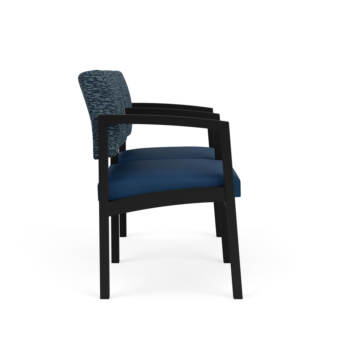 Lenox Steel Waiting Reception 2 Seat Tandem Seating Metal Frame