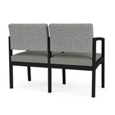 Lenox Steel Waiting Reception 2 Seat Tandem Seating Metal Frame