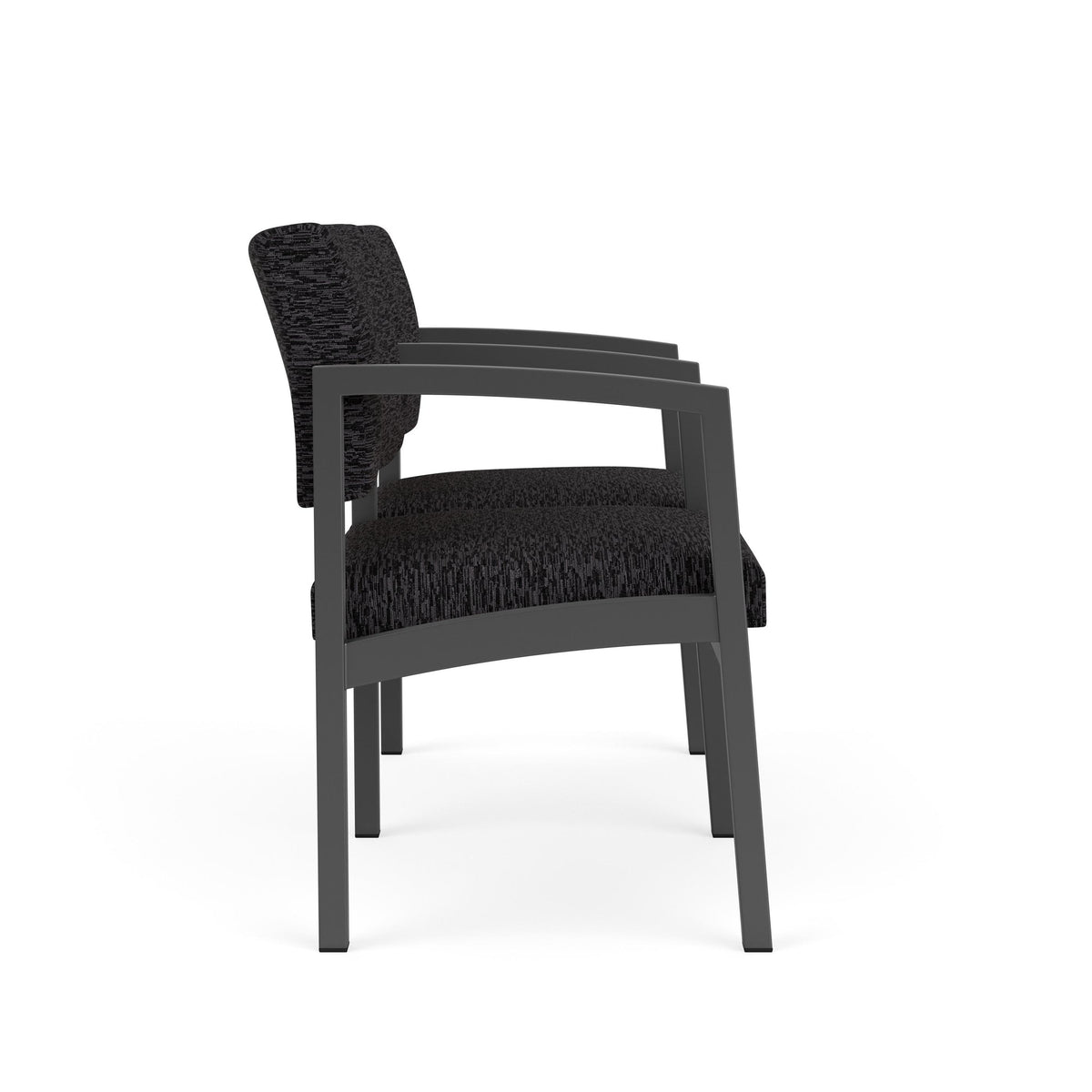 Lenox Steel Waiting Reception 2 Seat Tandem Seating Metal Frame
