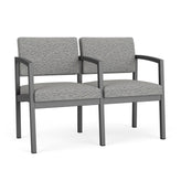Lenox Steel Waiting Reception 2 Seat Tandem Seating Metal Frame
