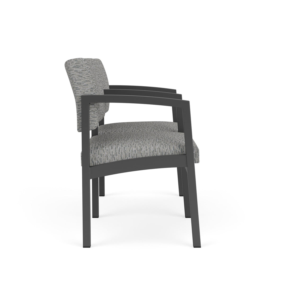Lenox Steel Waiting Reception 2 Seat Tandem Seating Metal Frame
