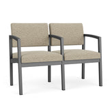 Lenox Steel Waiting Reception 2 Seat Tandem Seating Metal Frame