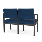 Lenox Steel Waiting Reception 2 Seat Tandem Seating Metal Frame
