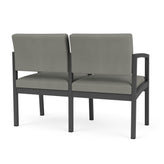 Lenox Steel Waiting Reception 2 Seat Tandem Seating Metal Frame