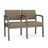 Lenox Steel Waiting Reception 2 Seat Tandem Seating Metal Frame