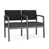 Lenox Steel Waiting Reception 2 Seat Tandem Seating Metal Frame