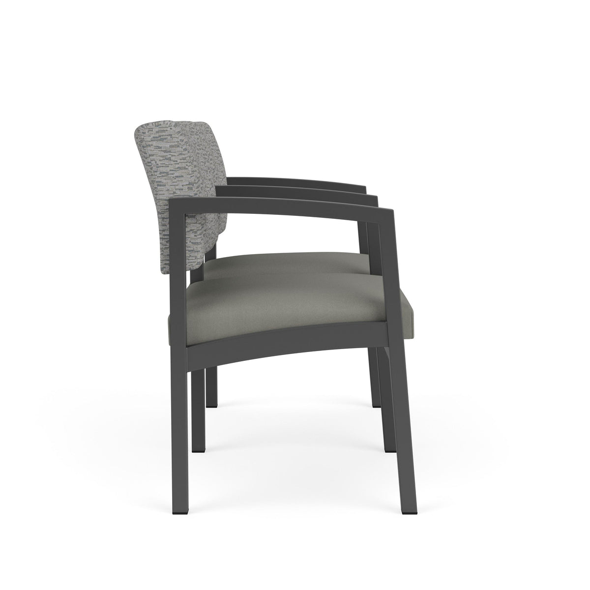 Lenox Steel Waiting Reception 2 Seat Tandem Seating Metal Frame