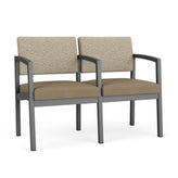 Lenox Steel Waiting Reception 2 Seat Tandem Seating Metal Frame