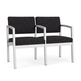 Lenox Steel Waiting Reception 2 Seat Tandem Seating Metal Frame