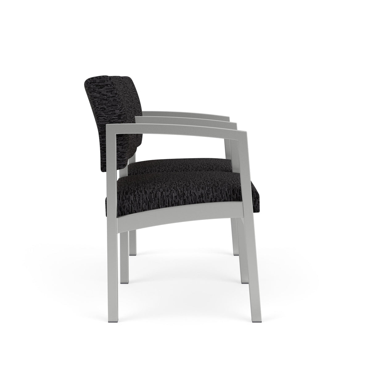 Lenox Steel Waiting Reception 2 Seat Tandem Seating Metal Frame