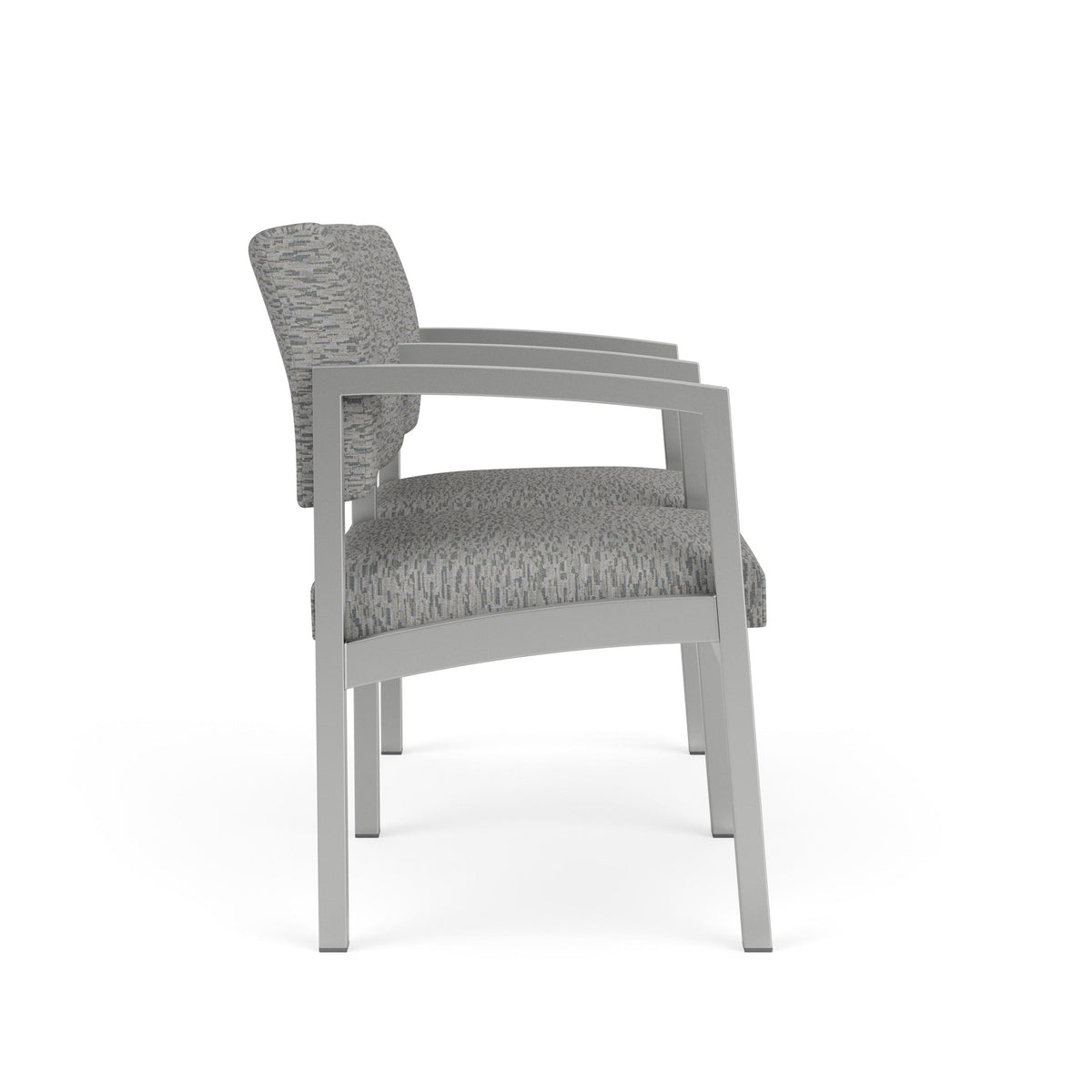 Lenox Steel Waiting Reception 2 Seat Tandem Seating Metal Frame