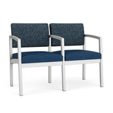 Lenox Steel Waiting Reception 2 Seat Tandem Seating Metal Frame