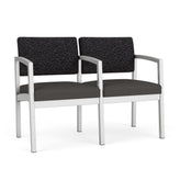 Lenox Steel Waiting Reception 2 Seat Tandem Seating Metal Frame