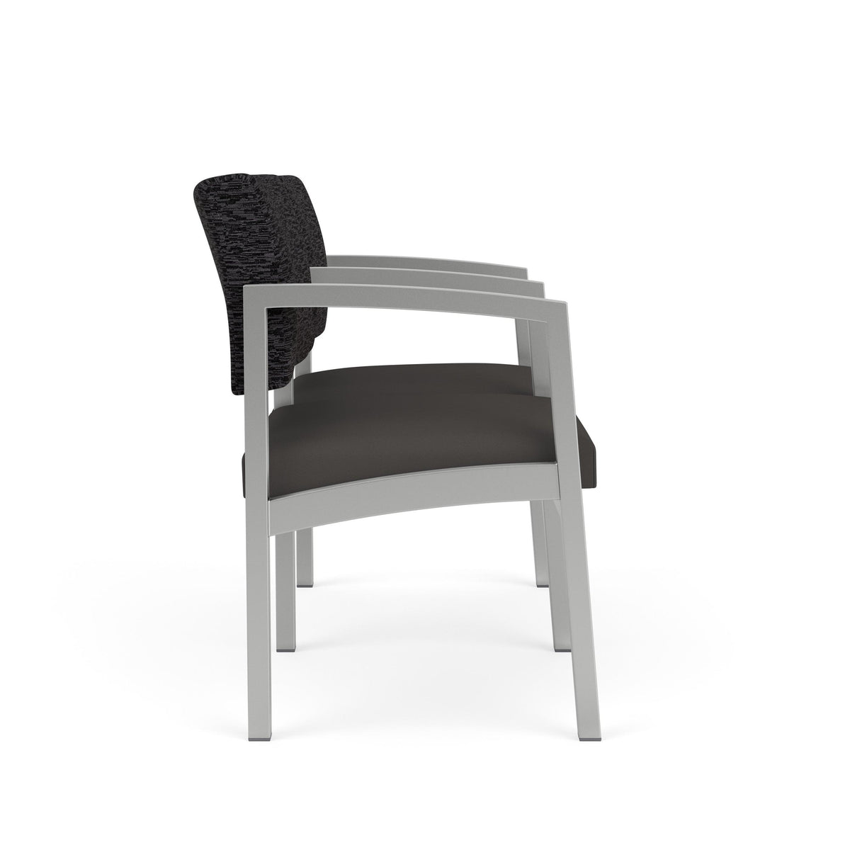 Lenox Steel Waiting Reception 2 Seat Tandem Seating Metal Frame