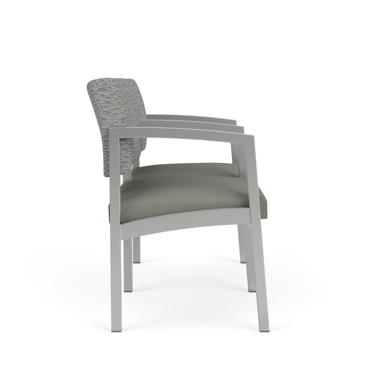 Lenox Steel Waiting Reception 2 Seat Tandem Seating Metal Frame