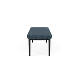 Lenox Steel Waiting Reception 3 Seat Bench Metal Frame