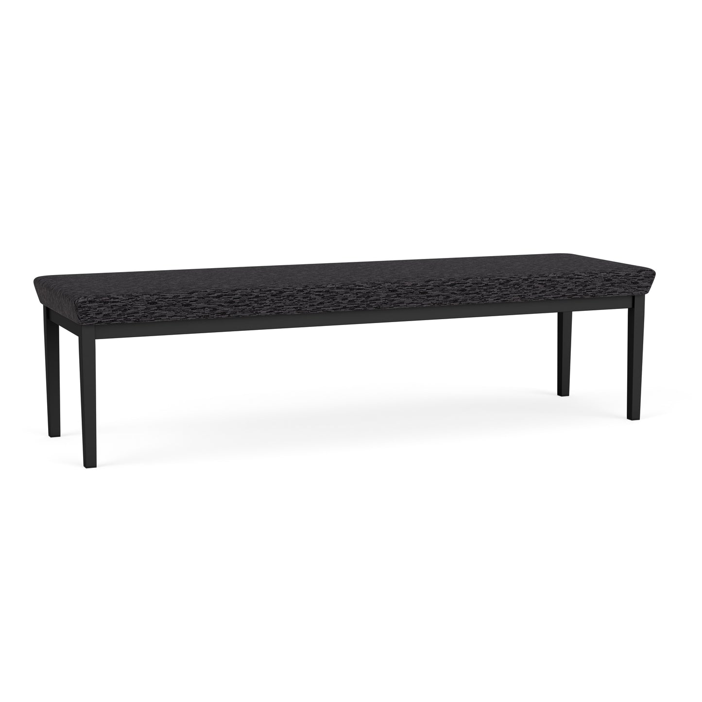 Lenox Steel Waiting Reception 3 Seat Bench Metal Frame