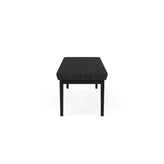 Lenox Steel Waiting Reception 3 Seat Bench Metal Frame