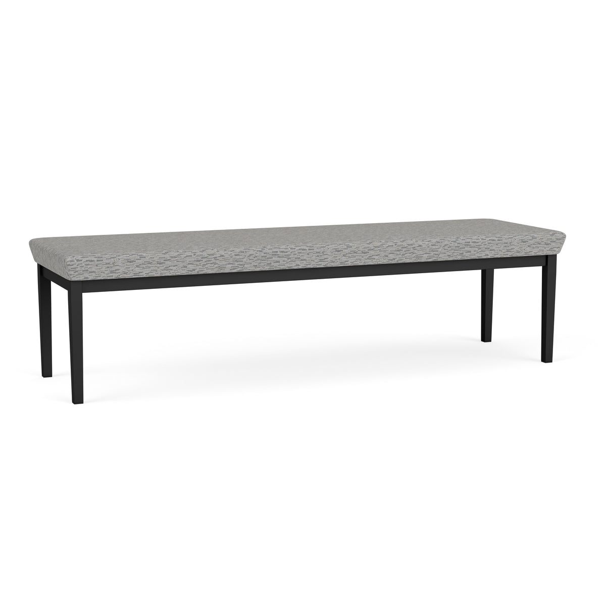 Lenox Steel Waiting Reception 3 Seat Bench Metal Frame