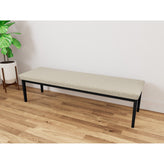 Lenox Steel Waiting Reception 3 Seat Bench Metal Frame