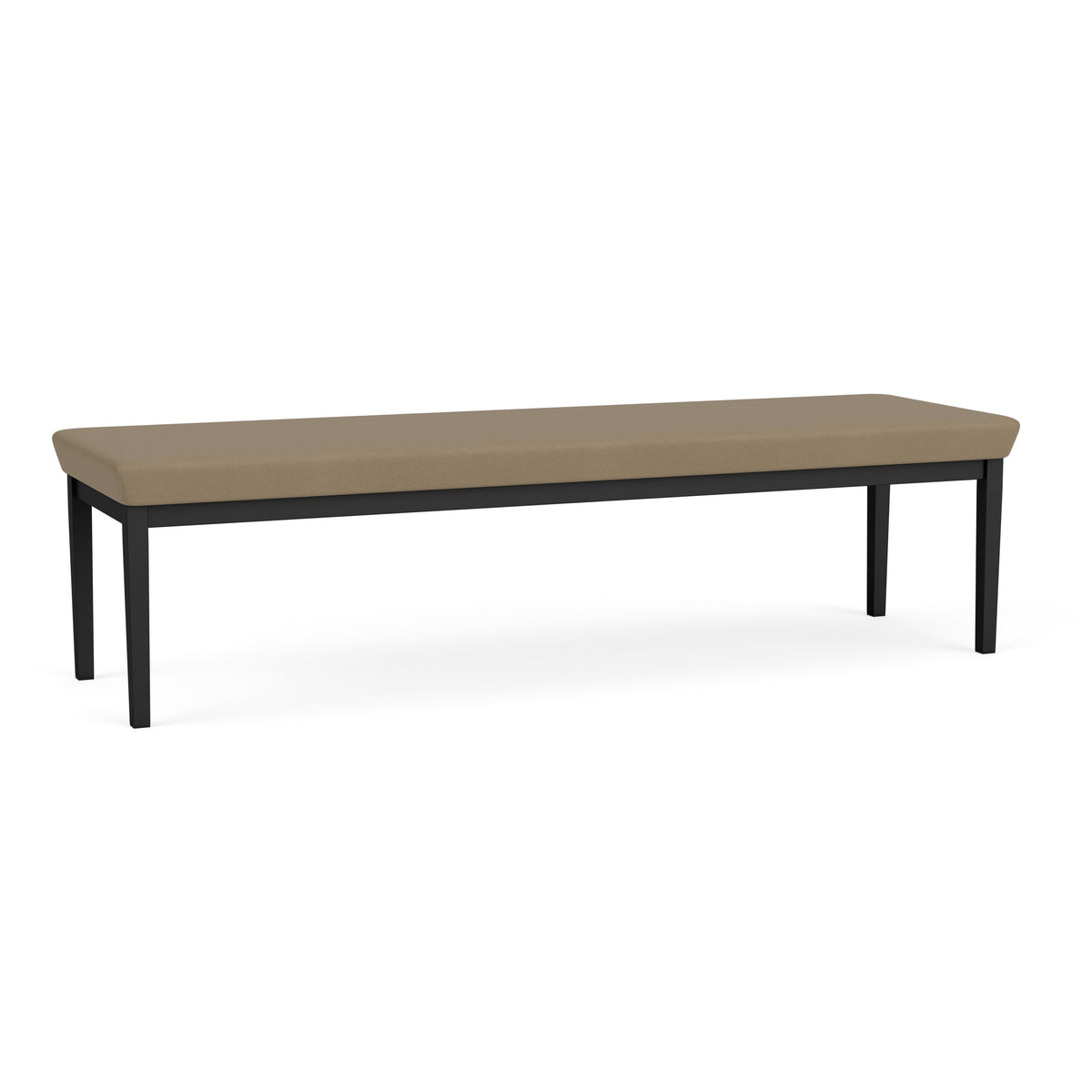 Lenox Steel Waiting Reception 3 Seat Bench Metal Frame
