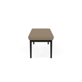 Lenox Steel Waiting Reception 3 Seat Bench Metal Frame