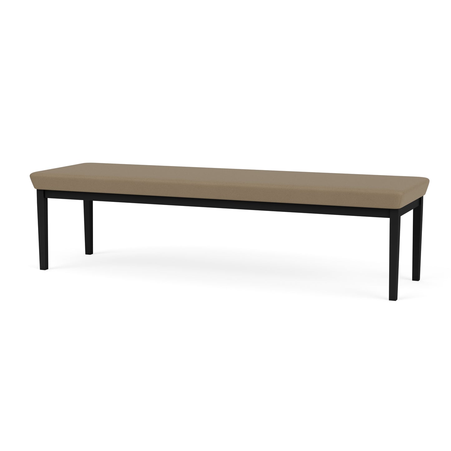 Lenox Steel Waiting Reception 3 Seat Bench Metal Frame