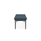 Lenox Steel Waiting Reception 3 Seat Bench Metal Frame