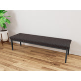 Lenox Steel Waiting Reception 3 Seat Bench Metal Frame