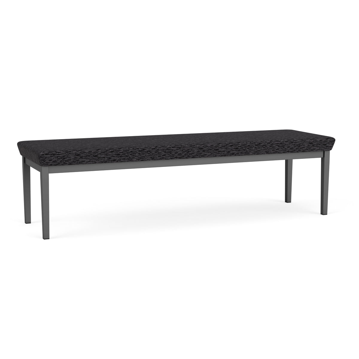 Lenox Steel Waiting Reception 3 Seat Bench Metal Frame