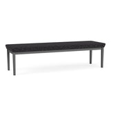 Lenox Steel Waiting Reception 3 Seat Bench Metal Frame