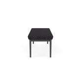 Lenox Steel Waiting Reception 3 Seat Bench Metal Frame