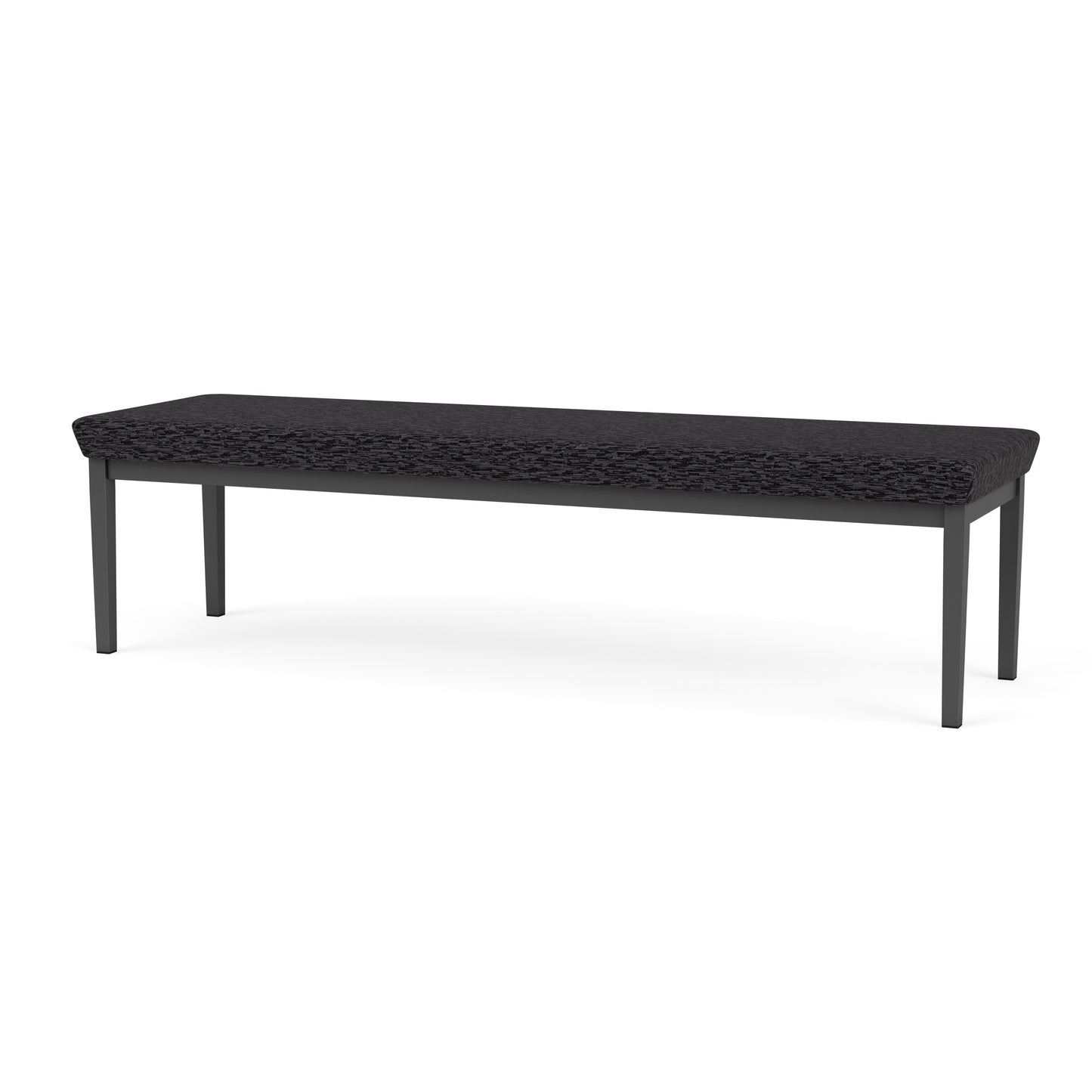 Lenox Steel Waiting Reception 3 Seat Bench Metal Frame