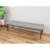 Lenox Steel Waiting Reception 3 Seat Bench Metal Frame