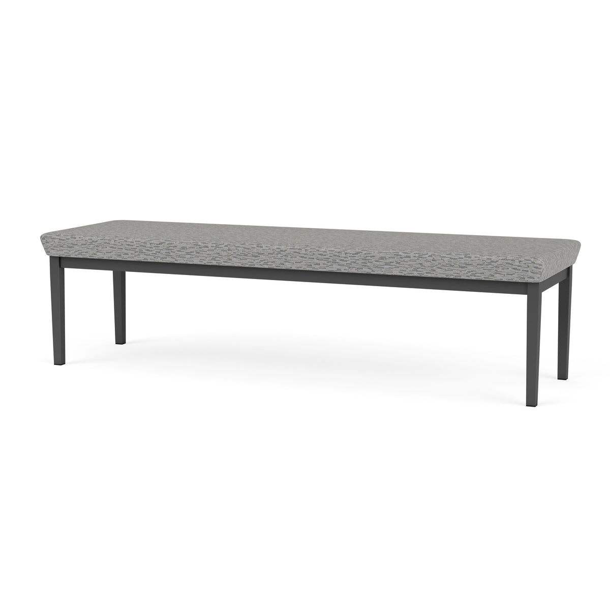 Lenox Steel Waiting Reception 3 Seat Bench Metal Frame