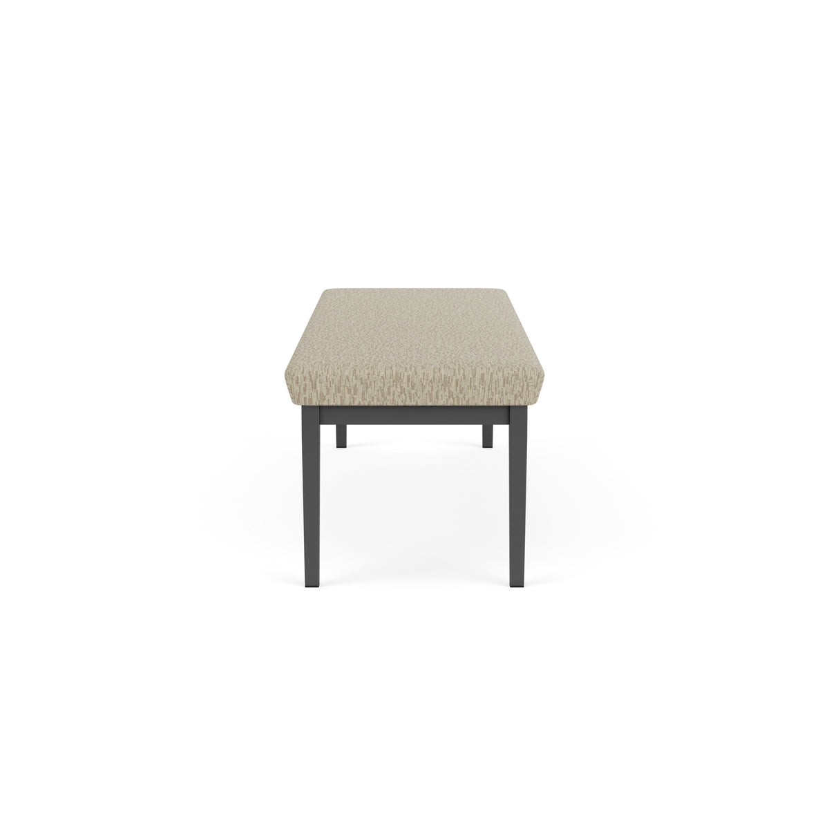 Lenox Steel Waiting Reception 3 Seat Bench Metal Frame