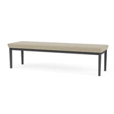 Lenox Steel Waiting Reception 3 Seat Bench Metal Frame
