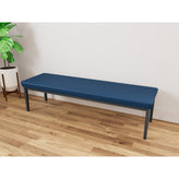 Lenox Steel Waiting Reception 3 Seat Bench Metal Frame