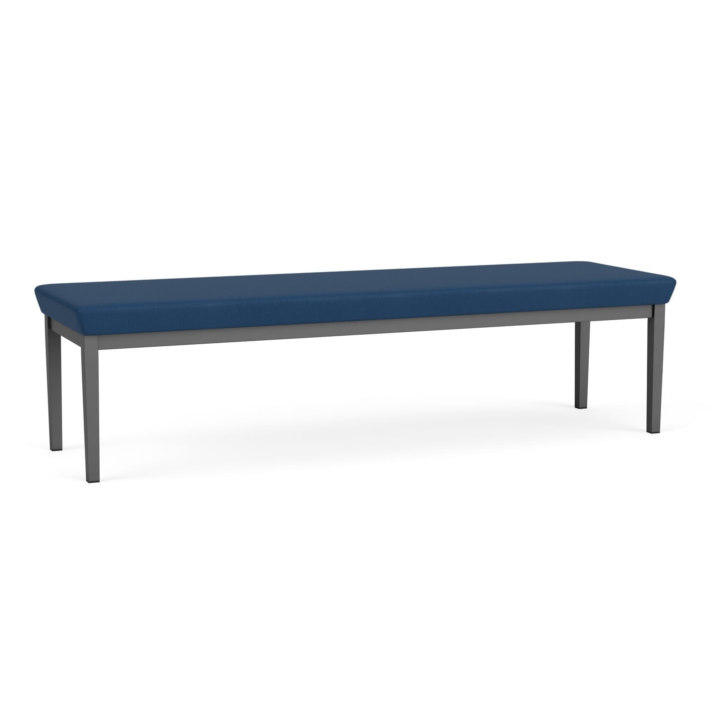 Lenox Steel Waiting Reception 3 Seat Bench Metal Frame