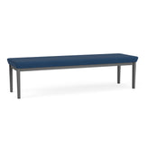 Lenox Steel Waiting Reception 3 Seat Bench Metal Frame
