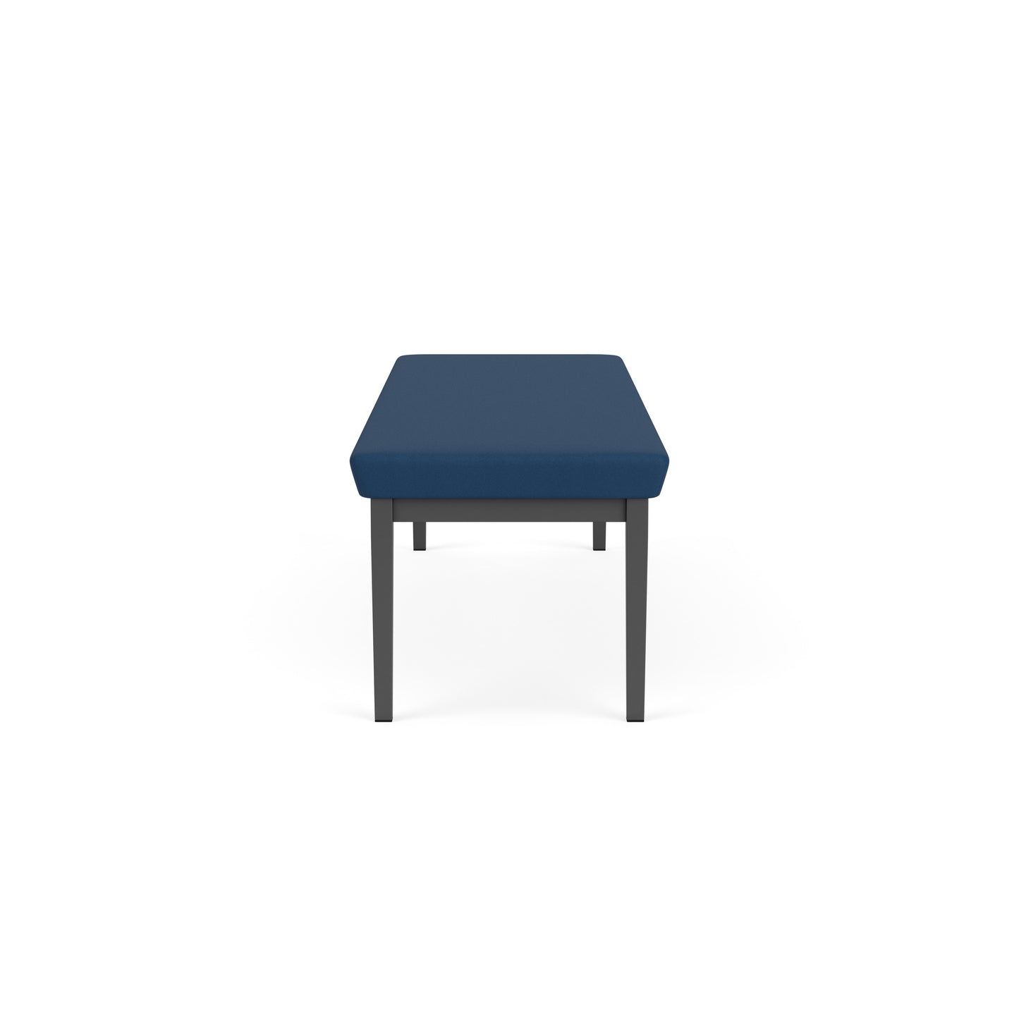 Lenox Steel Waiting Reception 3 Seat Bench Metal Frame