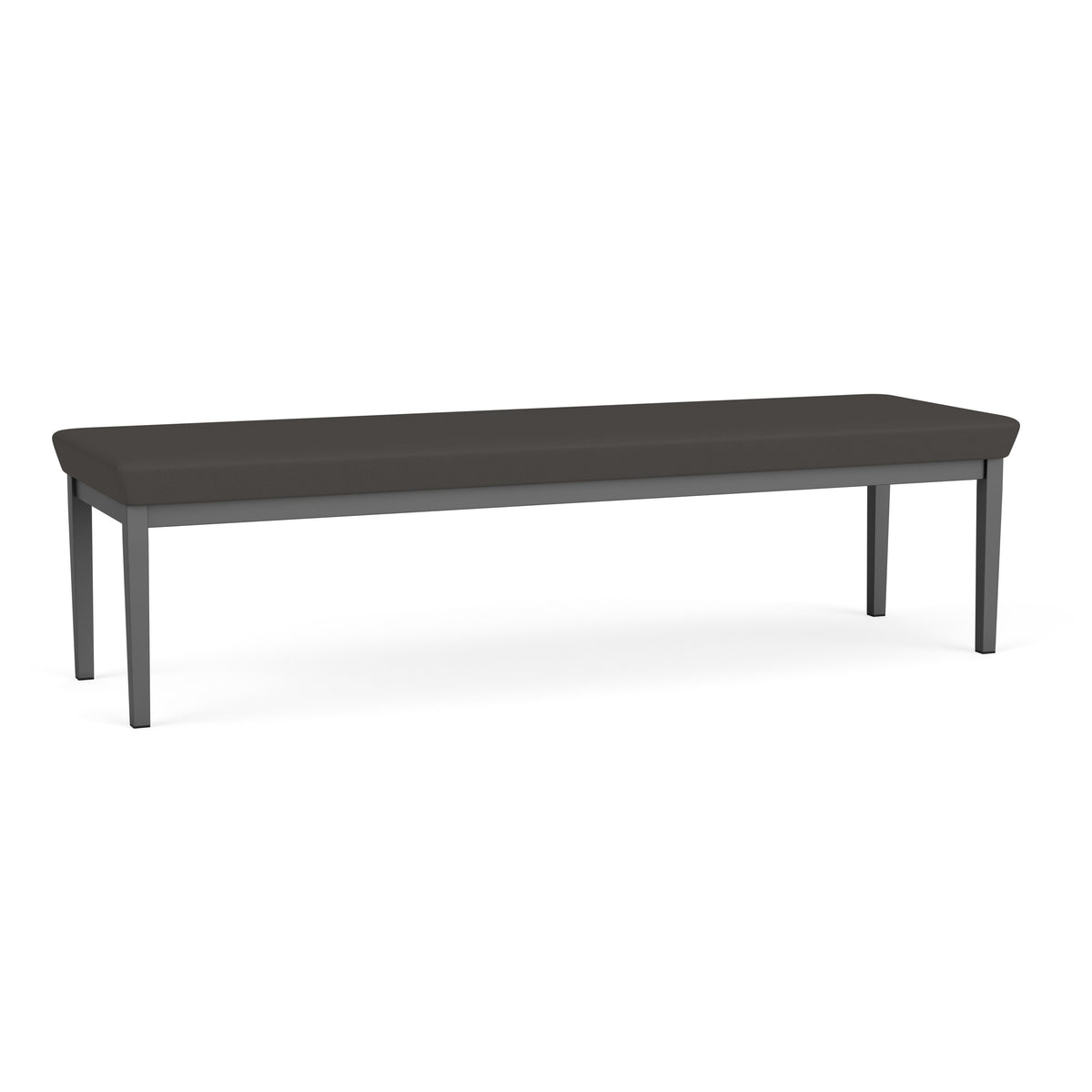 Lenox Steel Waiting Reception 3 Seat Bench Metal Frame