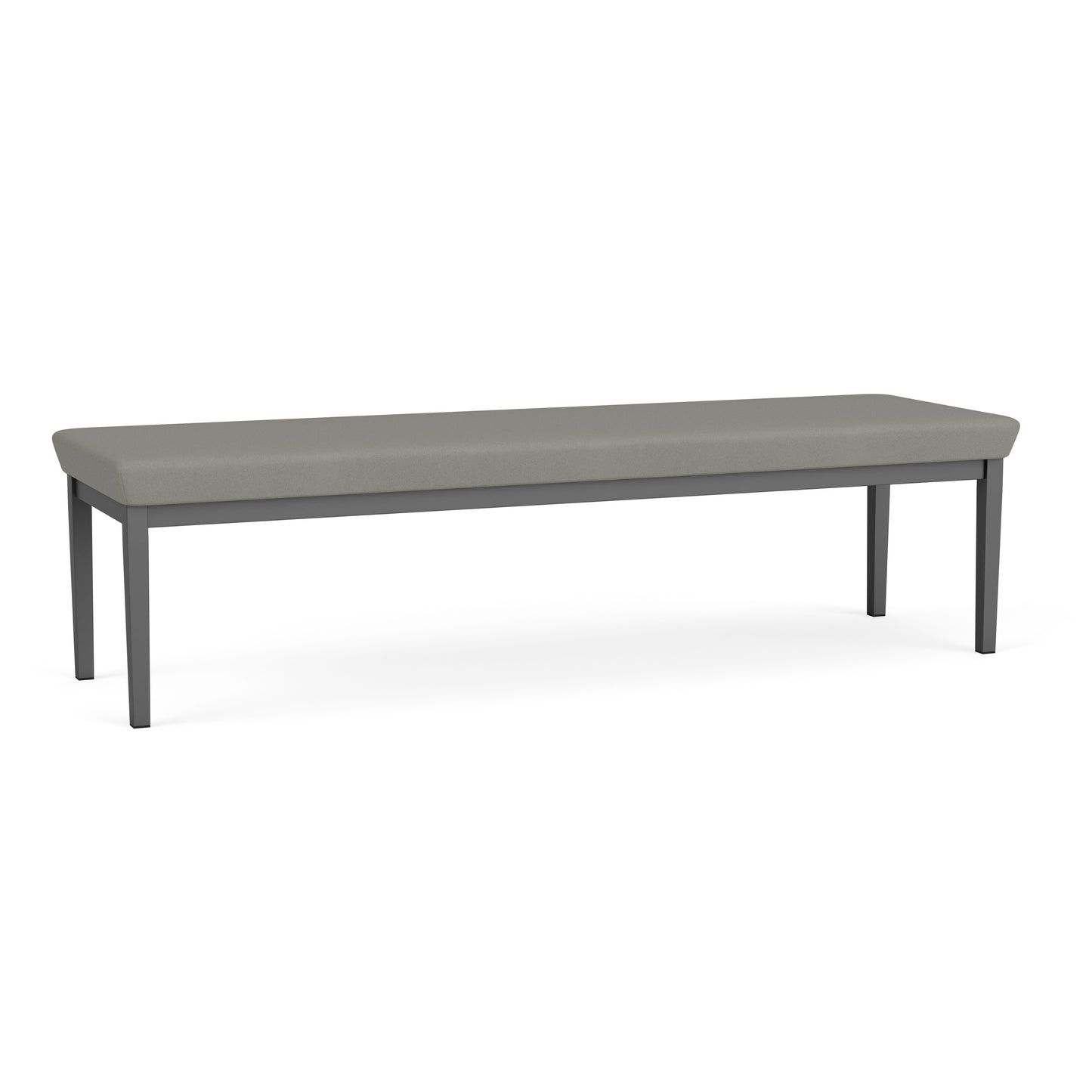 Lenox Steel Waiting Reception 3 Seat Bench Metal Frame