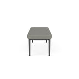 Lenox Steel Waiting Reception 3 Seat Bench Metal Frame