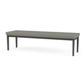 Lenox Steel Waiting Reception 3 Seat Bench Metal Frame