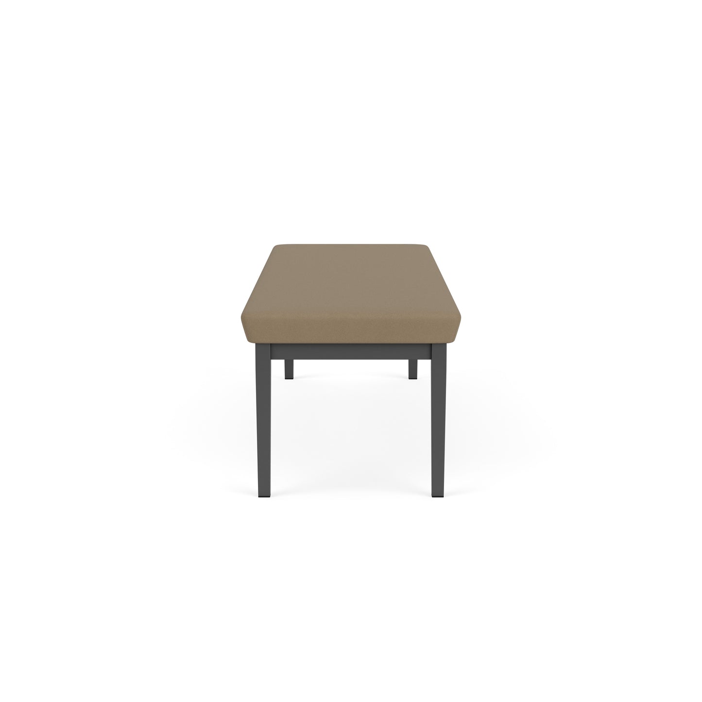 Lenox Steel Waiting Reception 3 Seat Bench Metal Frame